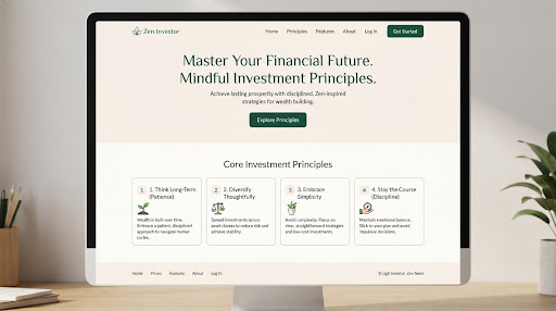 주식 원칙 App Screenshot 1